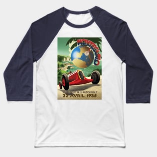 Monte Carlo Grand Prix 1935 Baseball T-Shirt